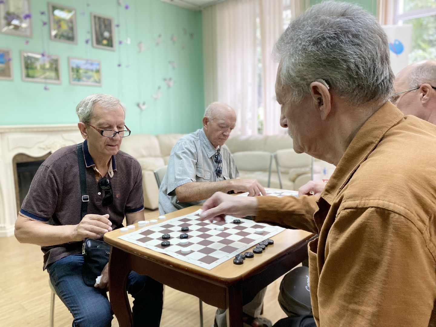 Домодедово, турнир, русские шашки, активное долголетие, почтенный возраст