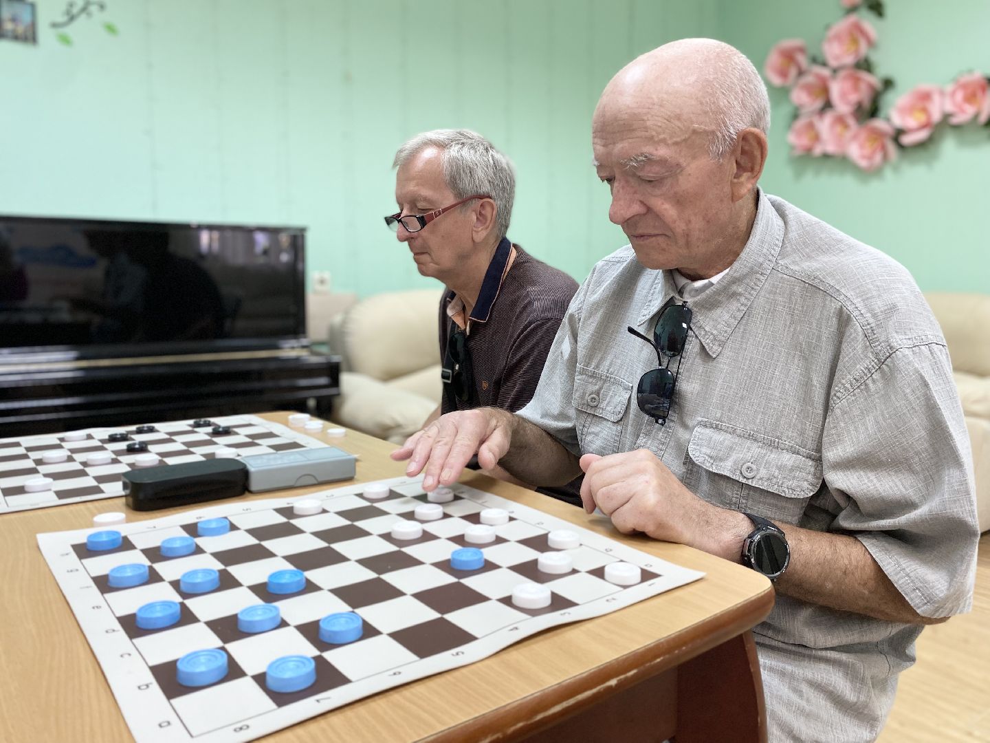 Домодедово, турнир, русские шашки, активное долголетие, почтенный возраст