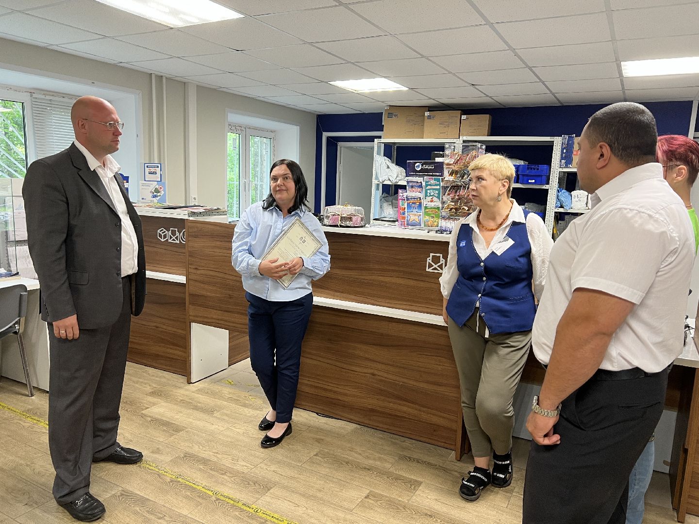 Химки, Фирсановка, Почта России, праздник