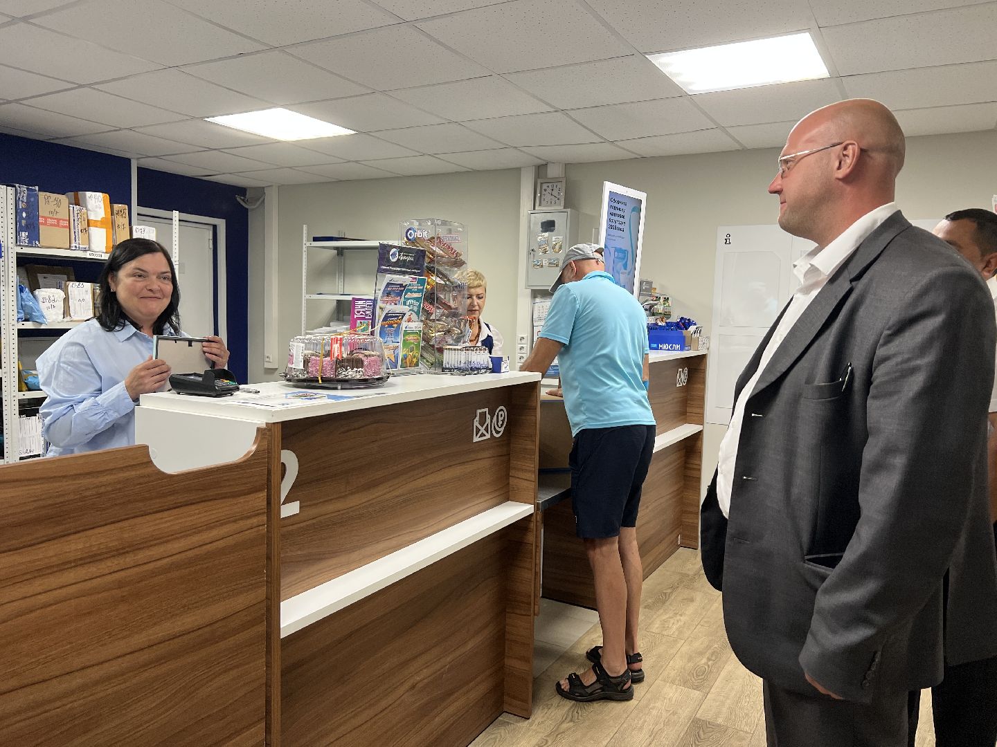 Химки, Фирсановка, Почта России, праздник