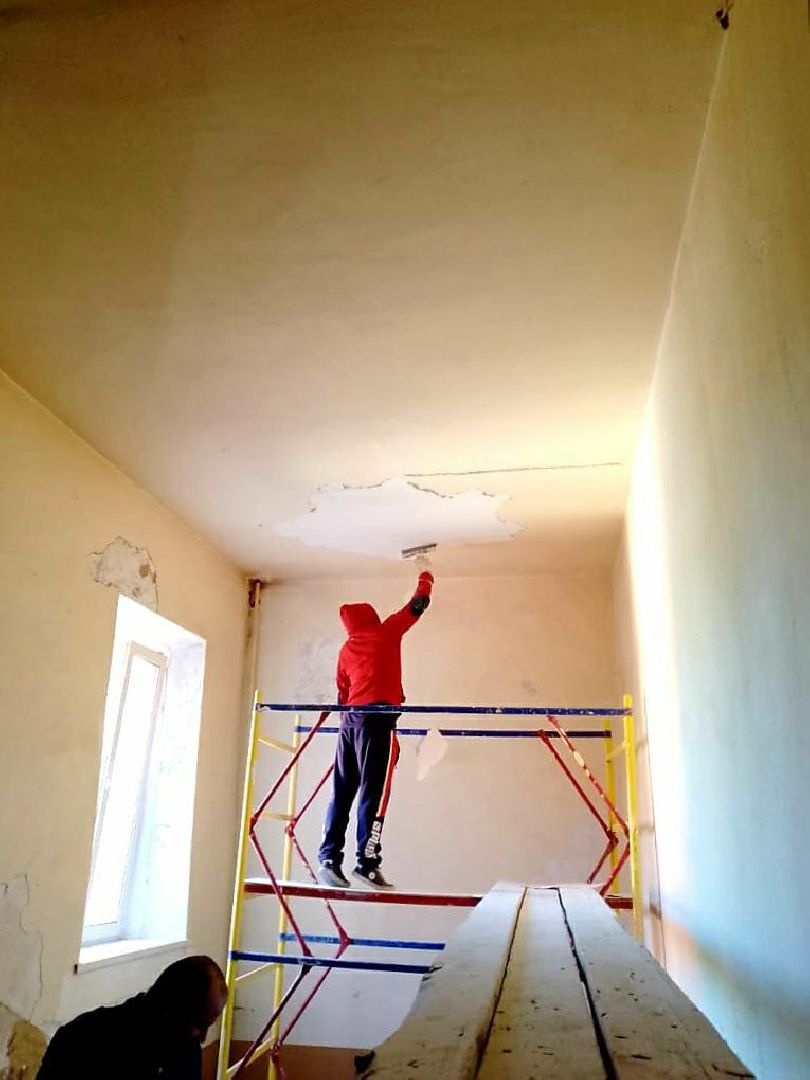 Подъезды, ЖКХ, покраска