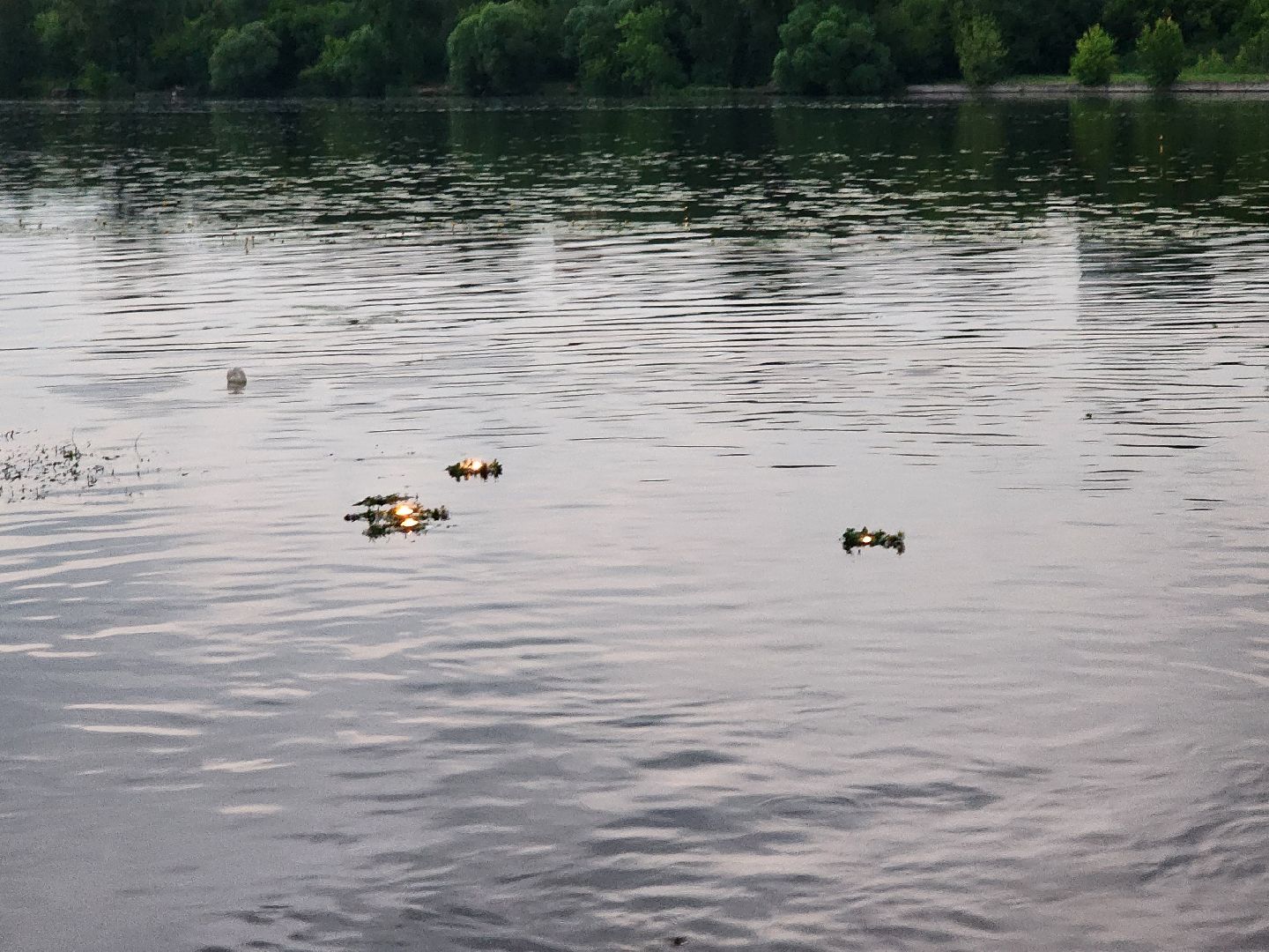 Долгопрудный, Ивана-Купала, обряд, огонь, венок