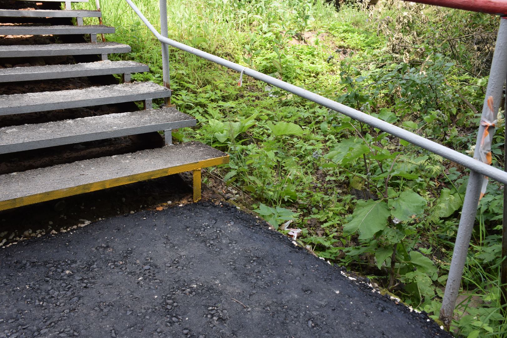Павловский Посад, городской округ Павловский Посад, Назарьево, станция, тротуар, асфальт, благоустройство