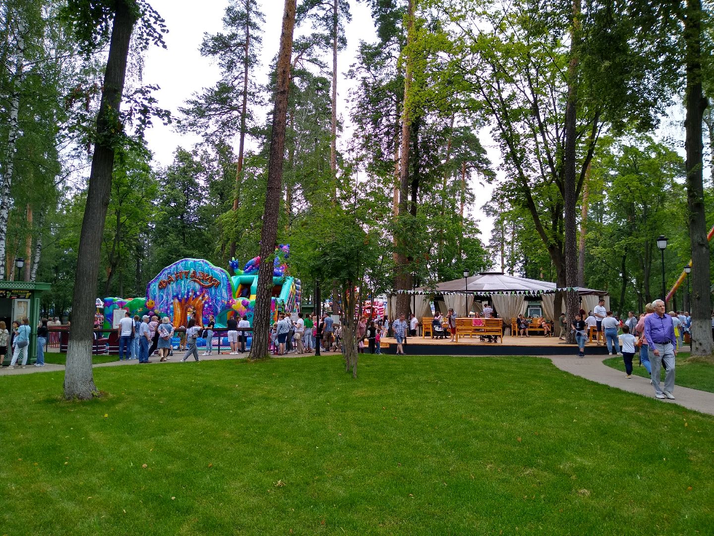 Раменское, благоустройство, парк, открытие после реконструкции