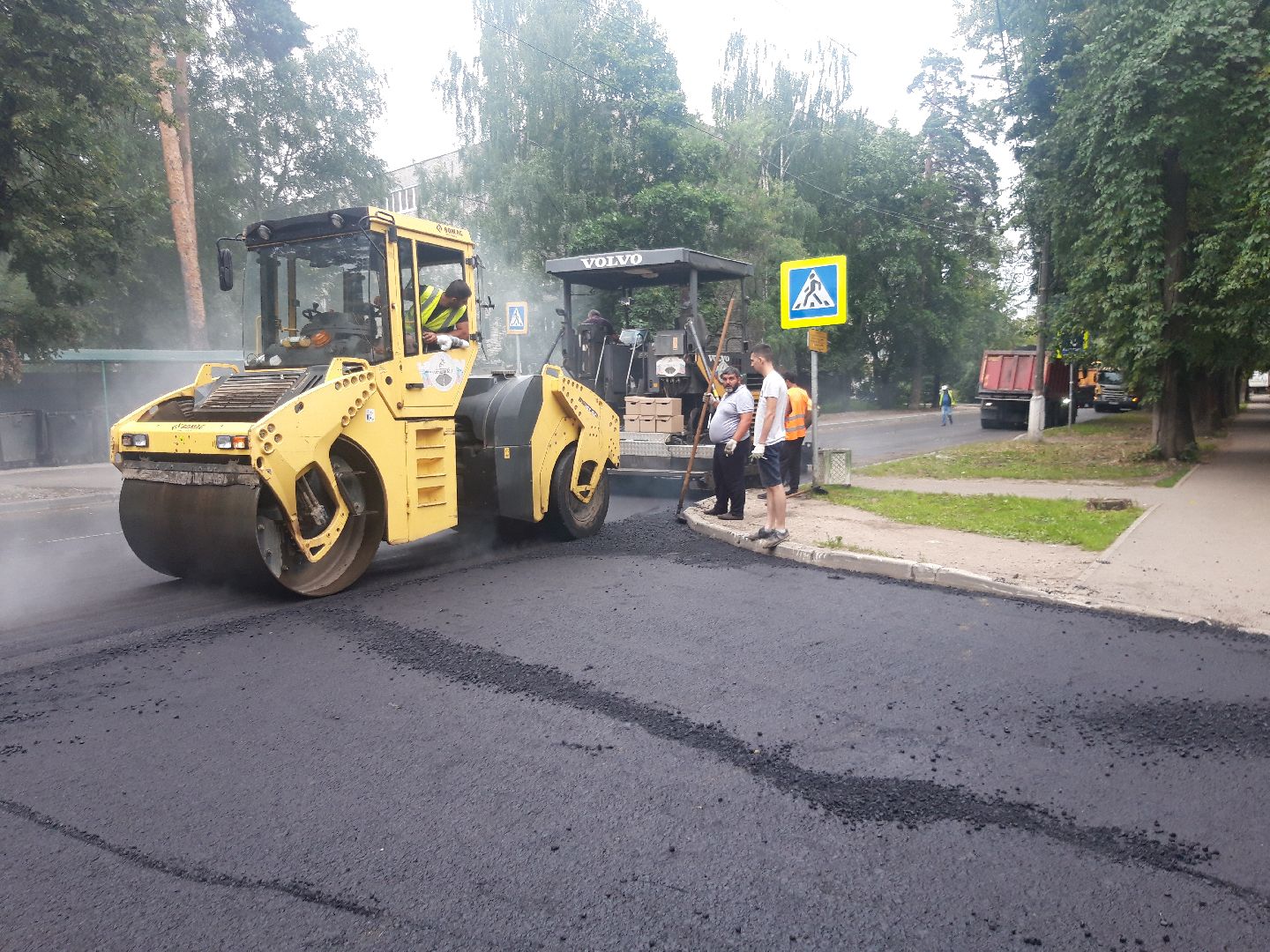 доброе дело, ремонт дорог,