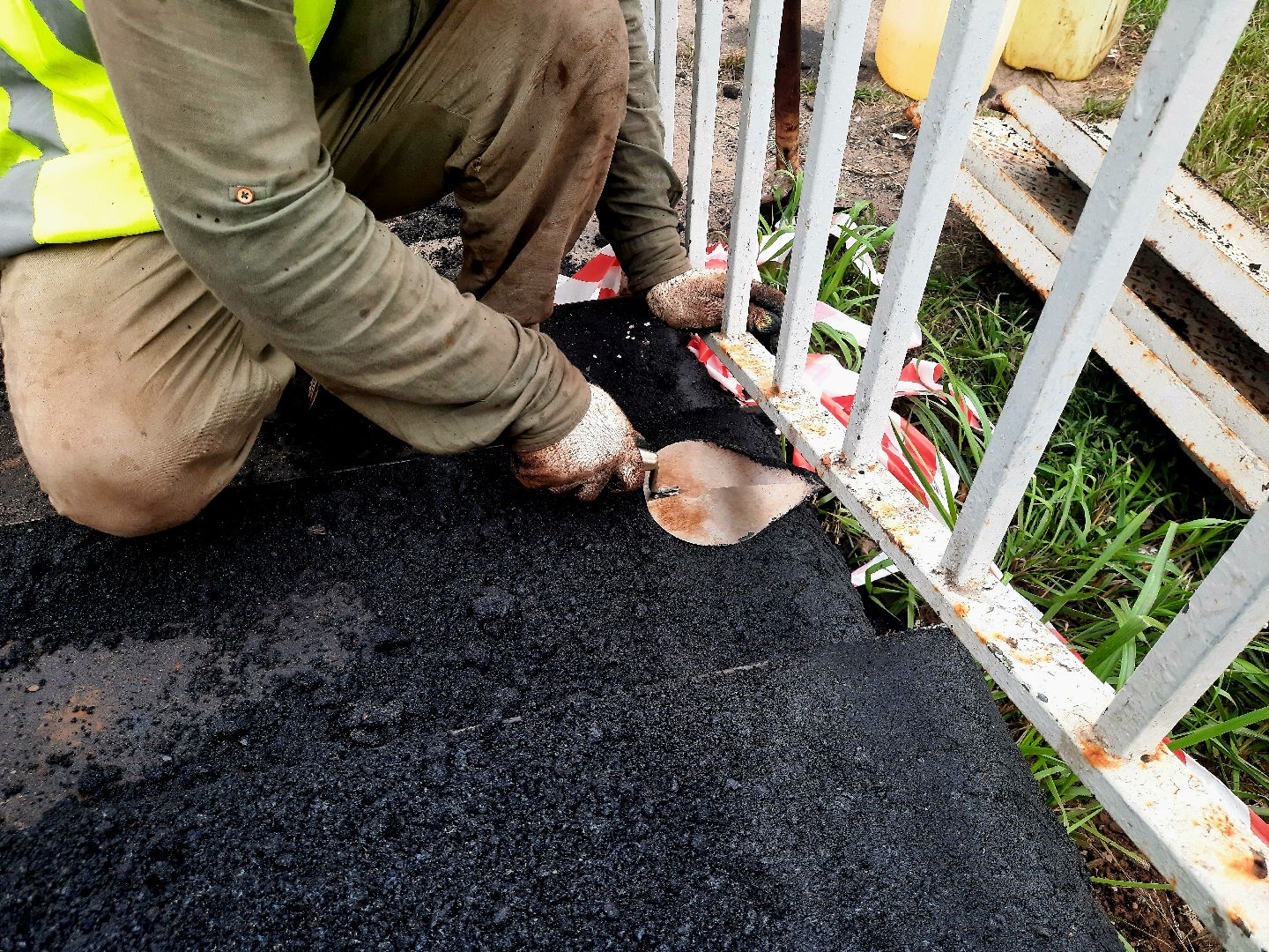 #Шатура, #пешеходный_мост, #ремонт_моста, #железная_дорога, #РЖД