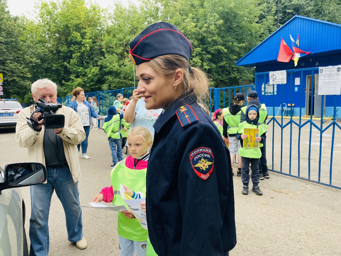 Домодедово, полиция, инспектор, ПДД, ГИБДД, акция