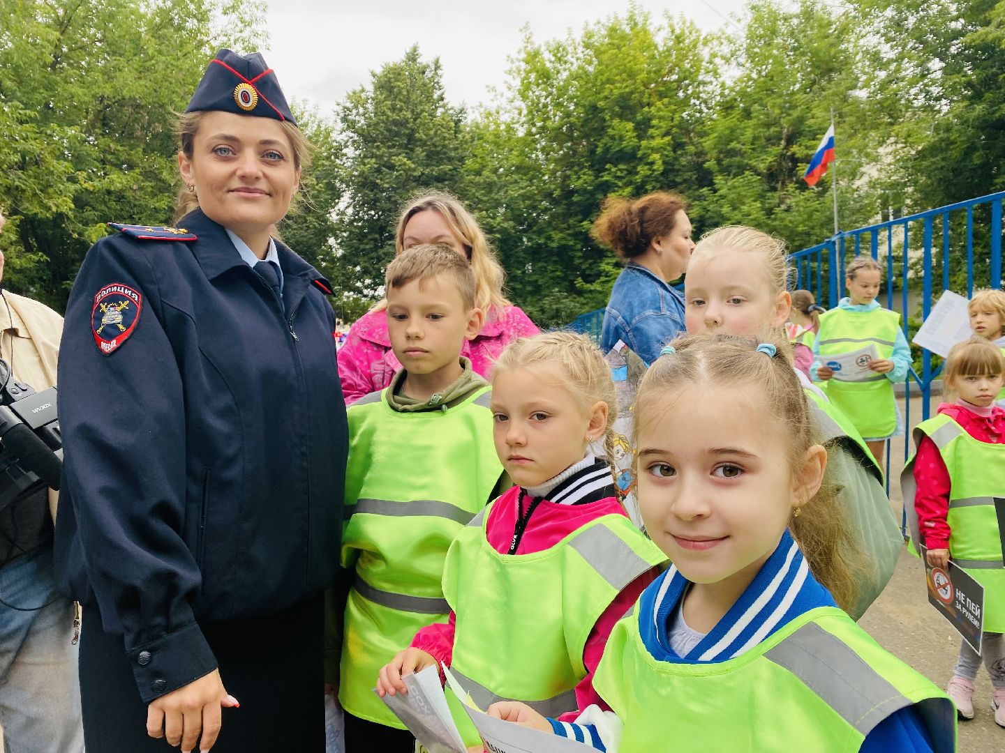 Домодедово, полиция, инспектор, ПДД, ГИБДД, акция