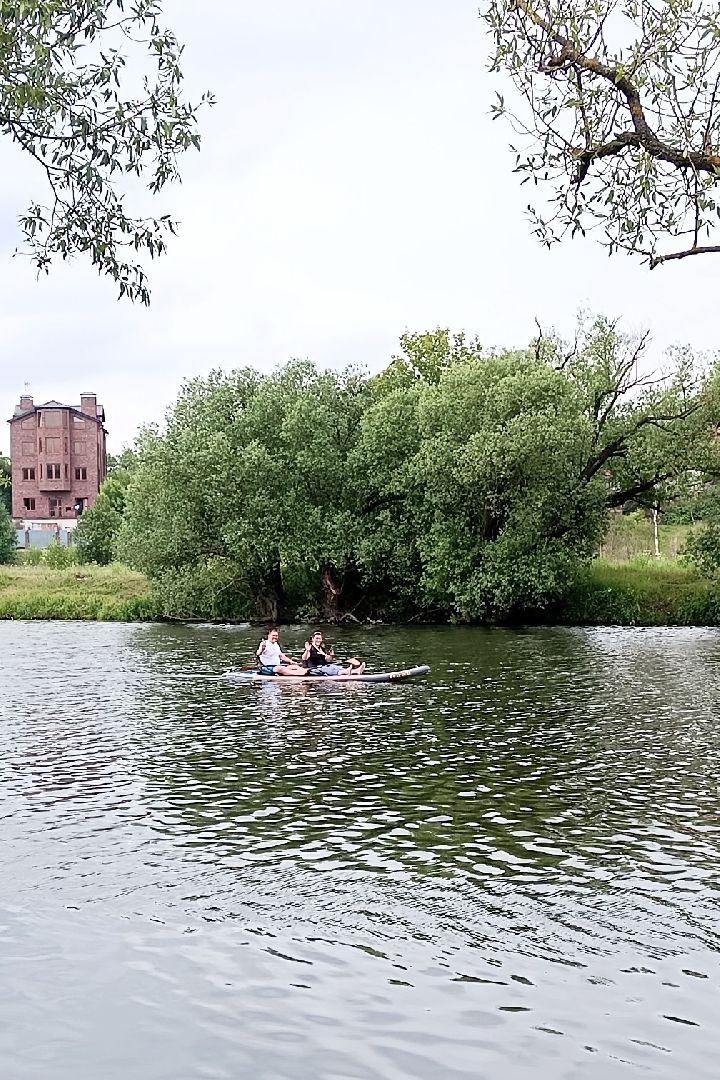 Домодедово, сплав, сапборд, река Пахра, экскурсия