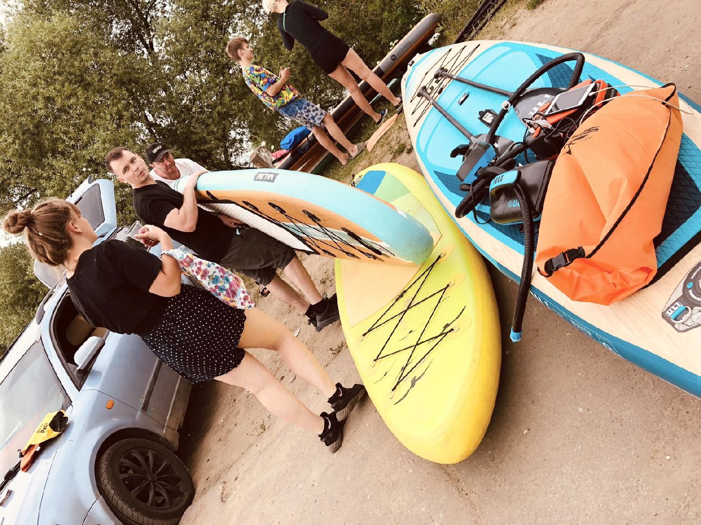 Домодедово, сплав, сапборд, река Пахра, экскурсия