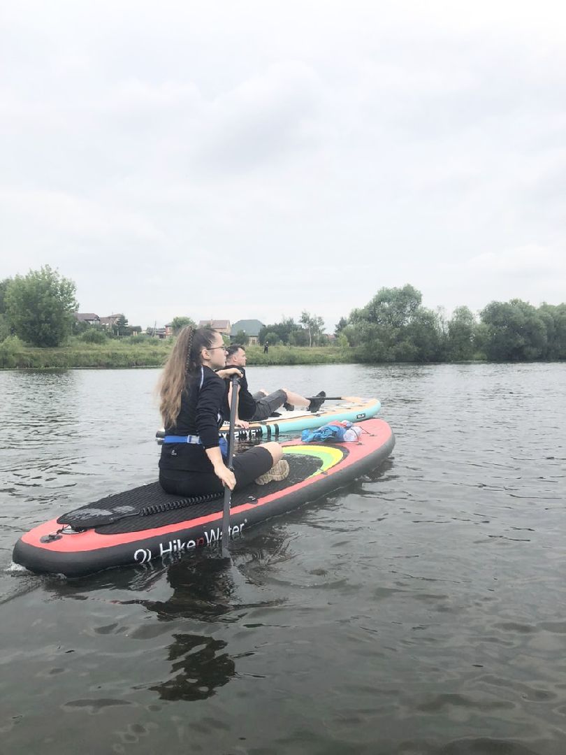 Домодедово, сплав, сапборд, река Пахра, экскурсия