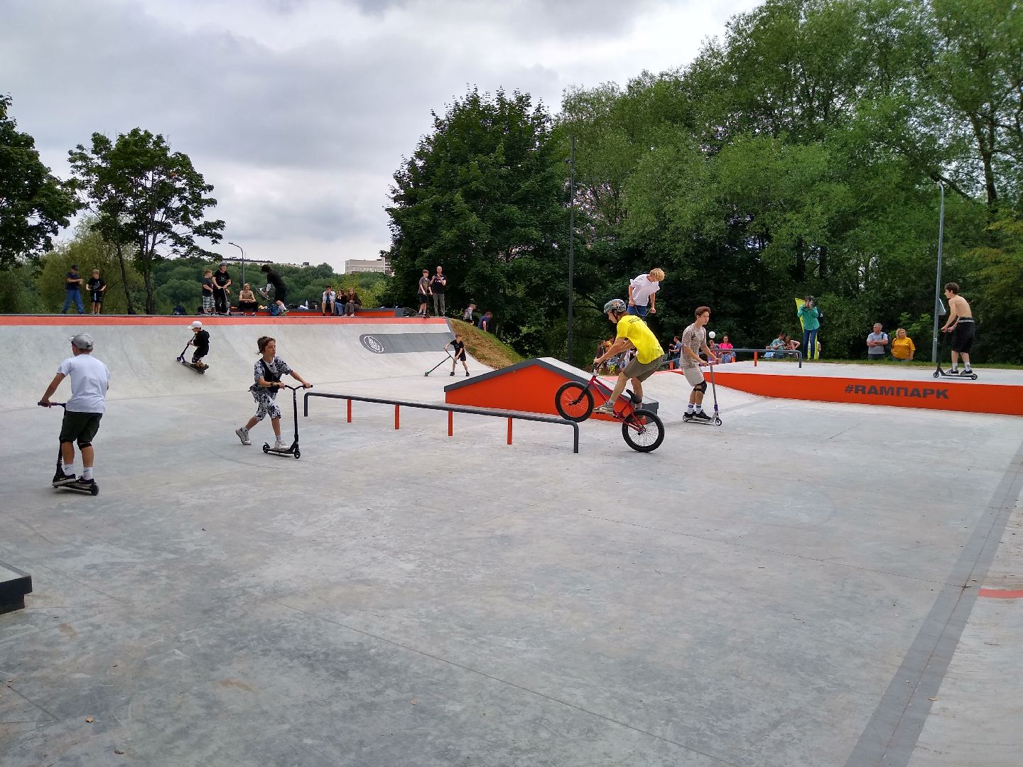 Раменское, благоустройство, парк, спортивная зона