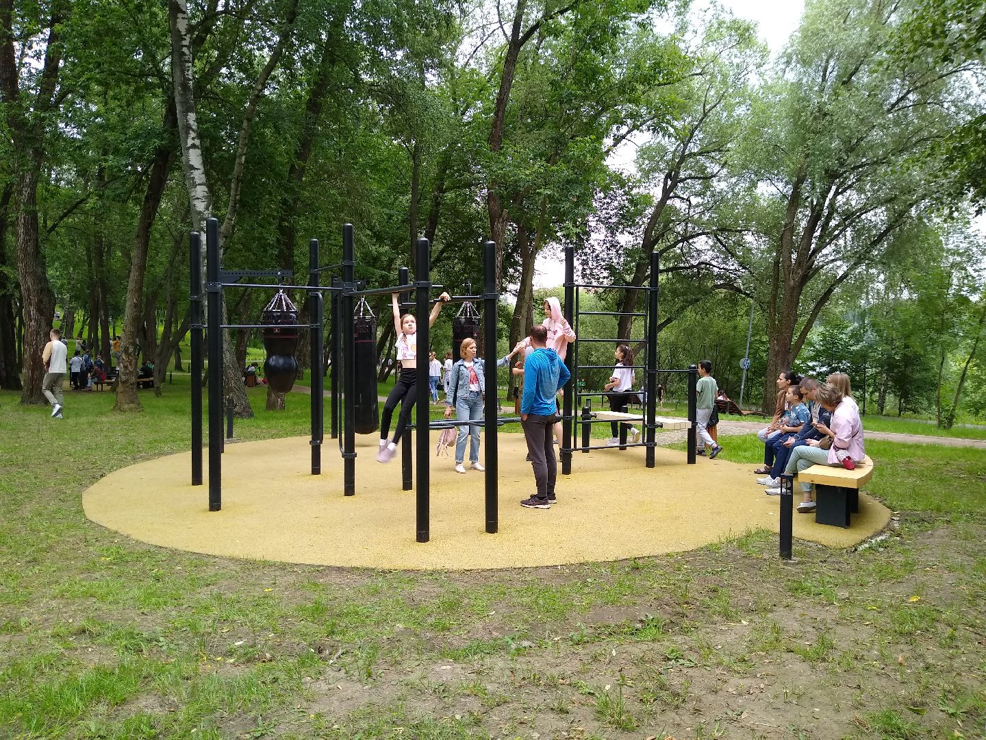 Раменское, благоустройство, парк, спортивная зона