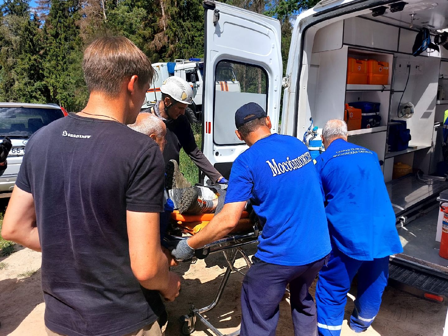 Рузский округ, альпинист, спасатели, происшествие, мособлпожспас,