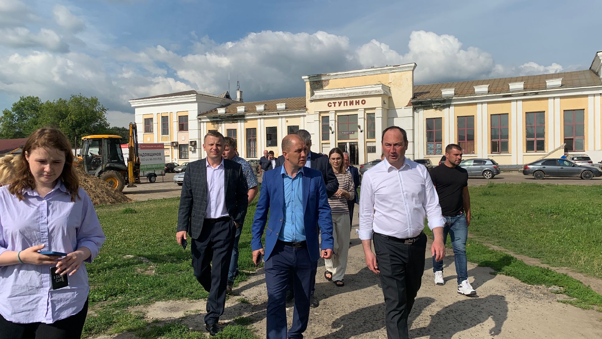 Ступино, ж/д вокзал, реконстркуция площади, жилье и городская среда