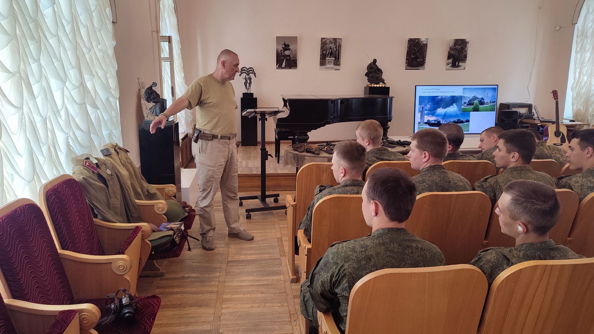 Кашира, музей, Курская битва, МАДИ, военные сборы, Великая Отечественная война