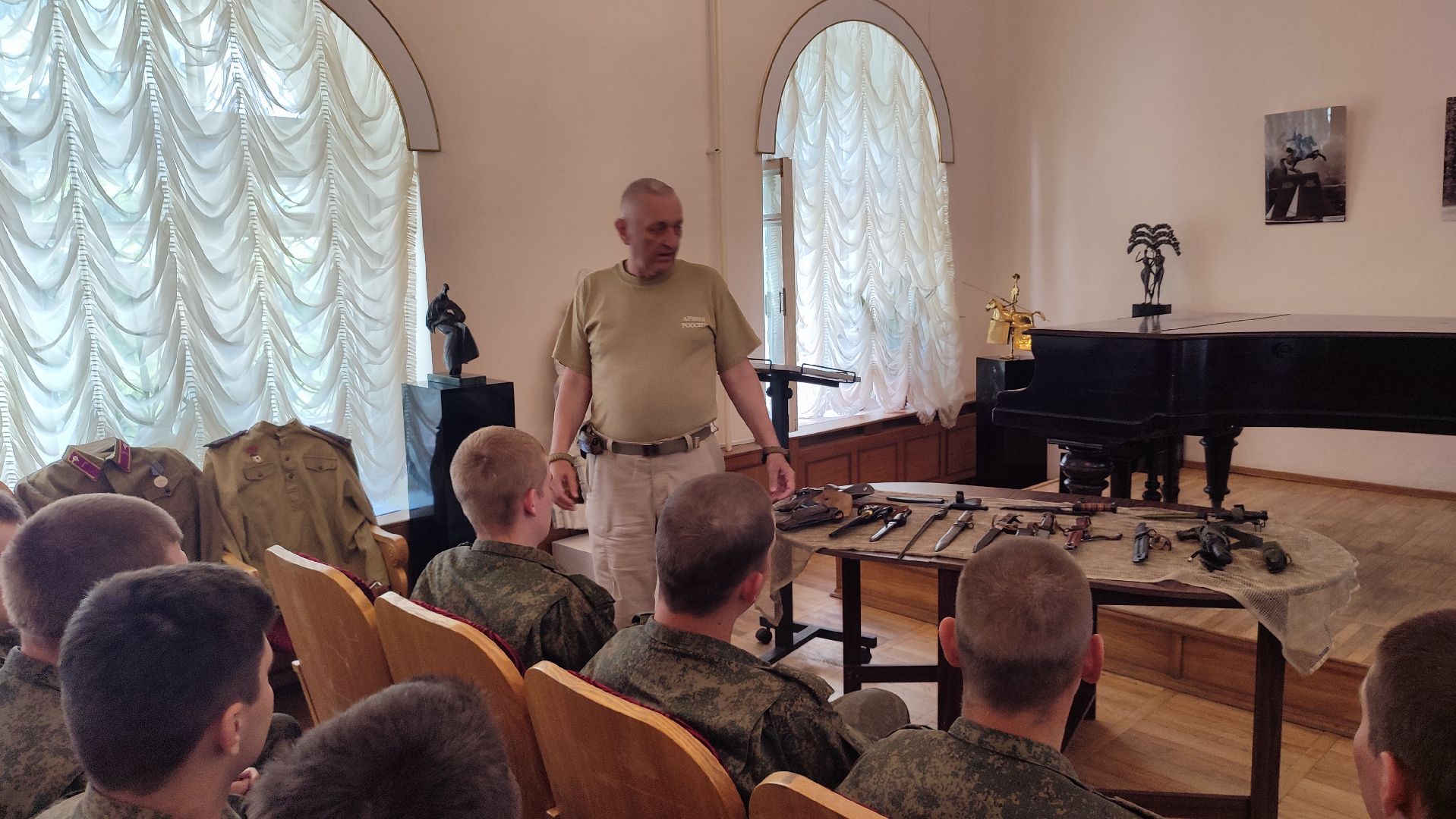 Кашира, музей, Курская битва, МАДИ, военные сборы, Великая Отечественная война