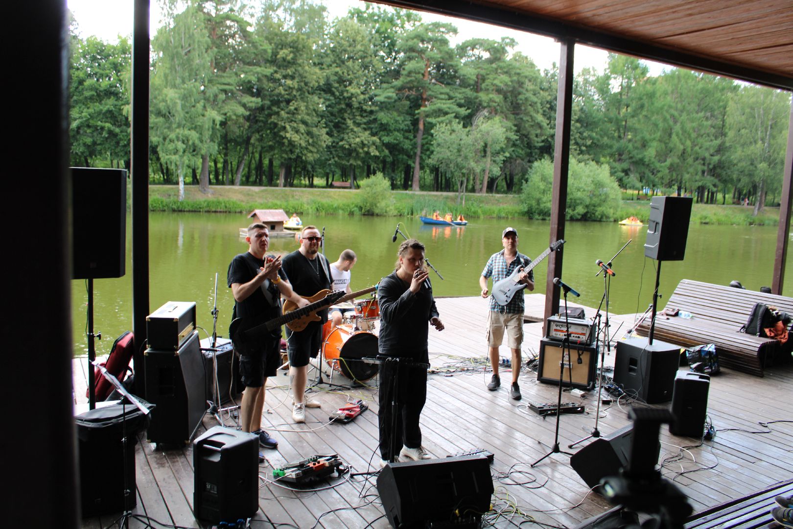 Концерт, рок, парк, лето в подмосковье,творчество,проект