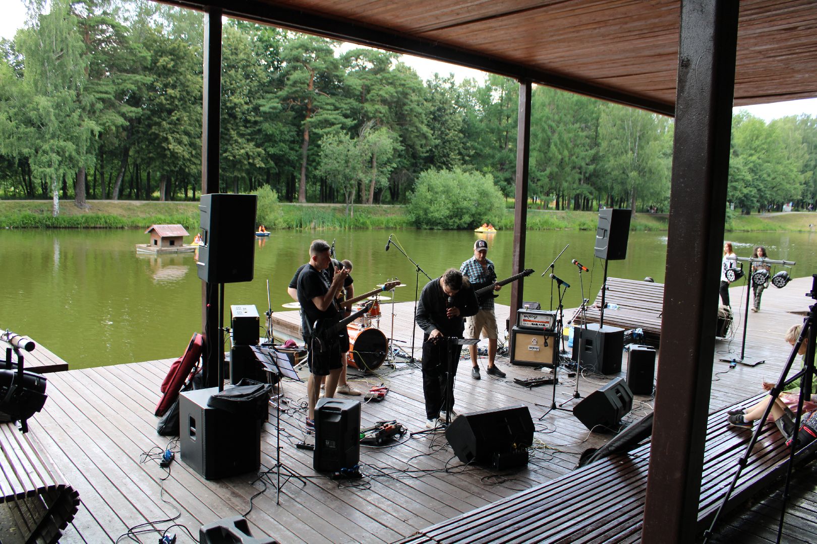 Концерт, рок, парк, лето в подмосковье,творчество,проект