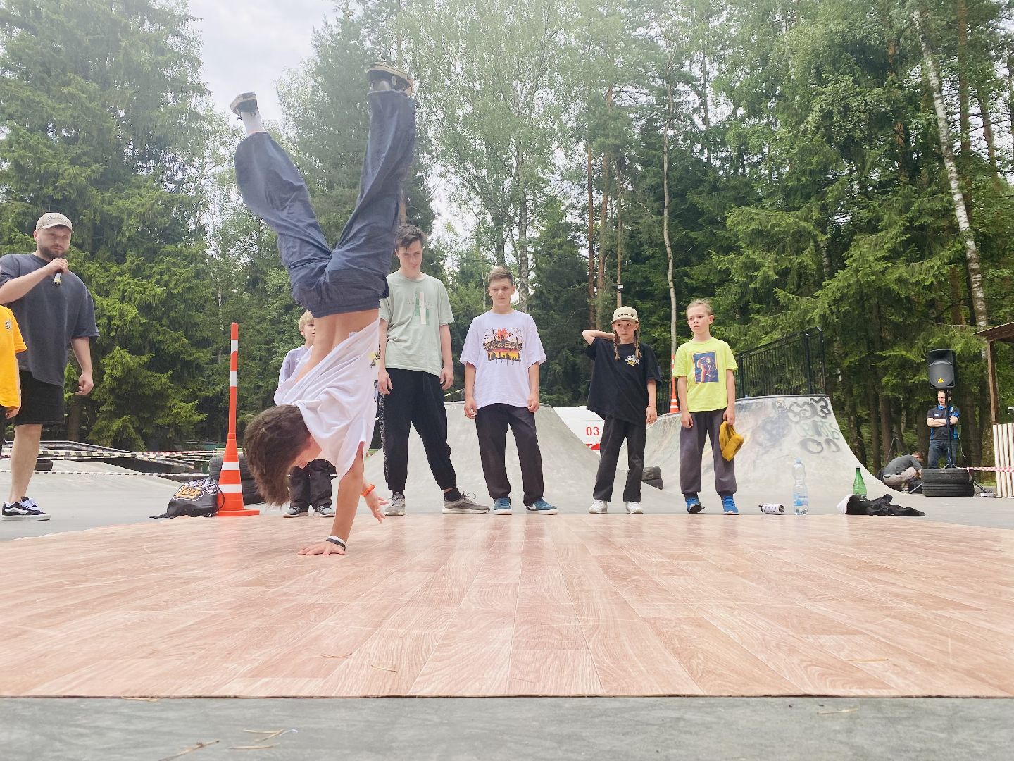 Домодедово, танцы, роллер спорт, брейк данс, парк Елочки