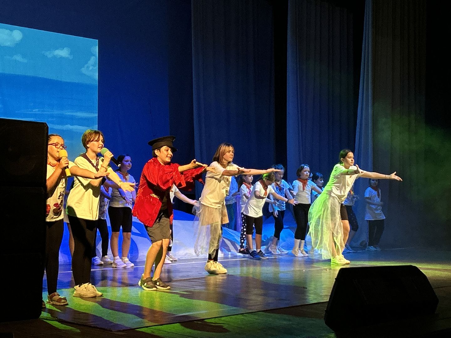 лагерь, дети, Фрязино