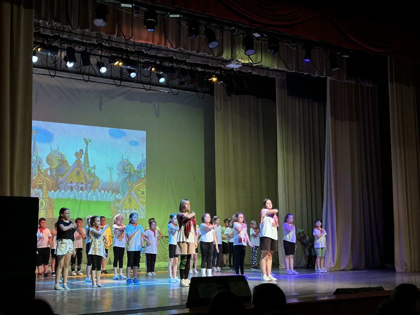 лагерь, дети, Фрязино