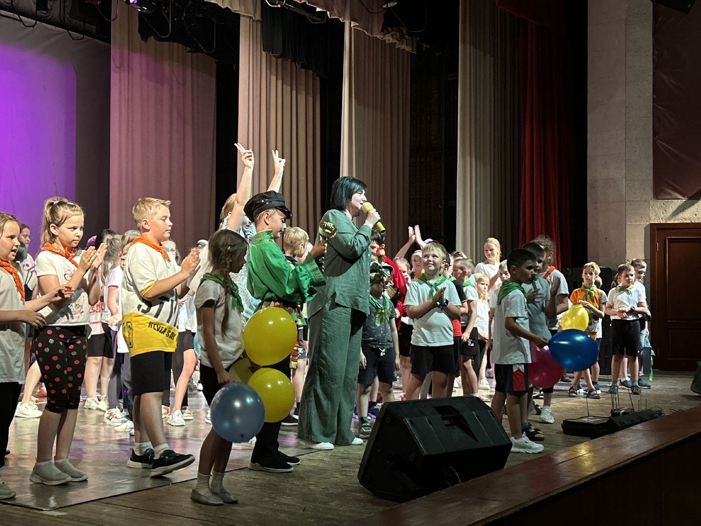 лагерь, дети, Фрязино