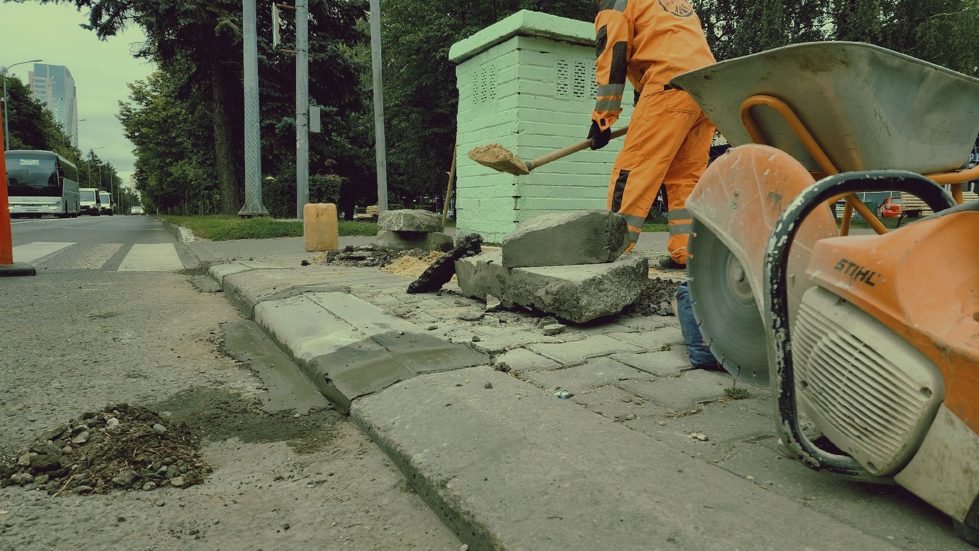 благоустройство, ремонт дорог,