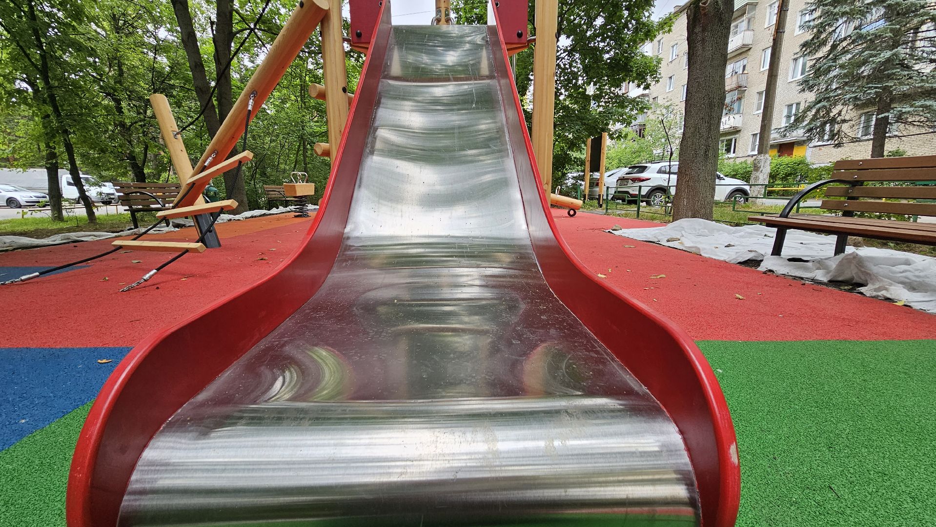 благоустройство, детская площадка, Котельники