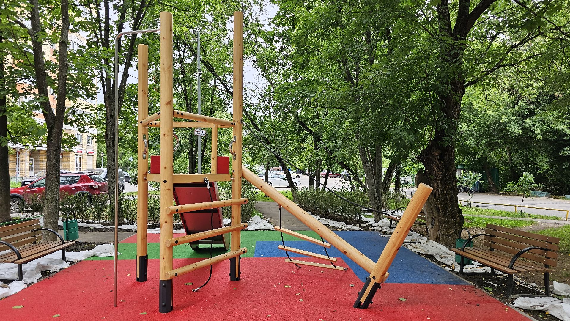 благоустройство, детская площадка, Котельники