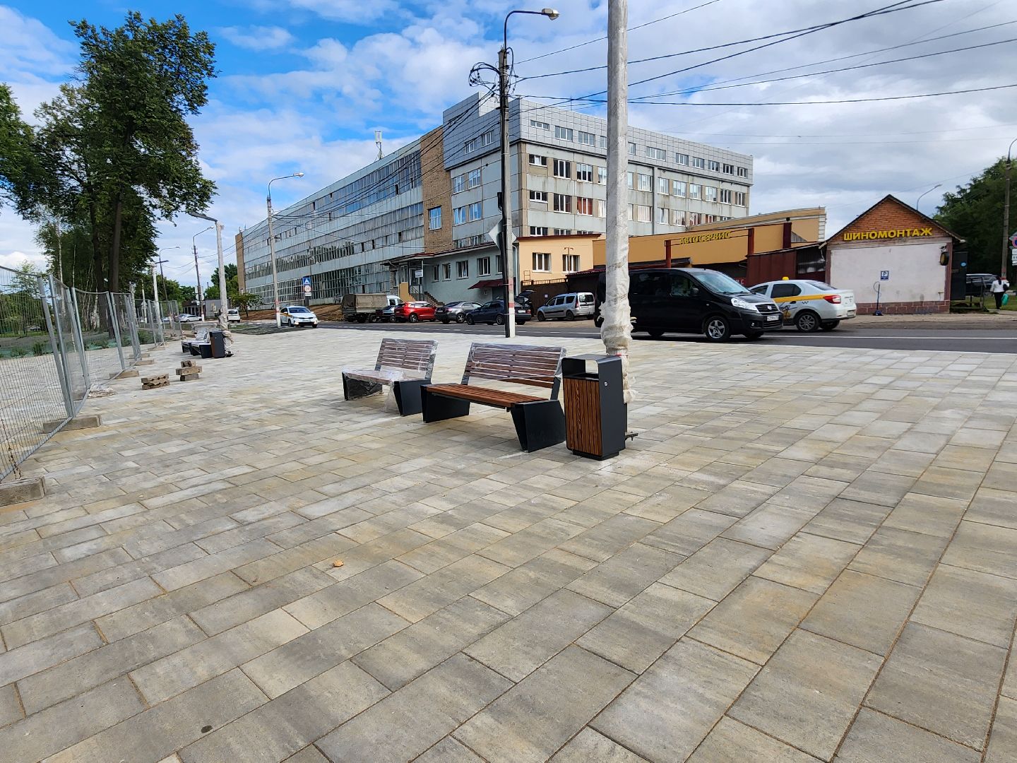 Павловский Посад, городской округ Павловский Посад, строительство, благоустройство, парк, Дубрава, сквер, люди
