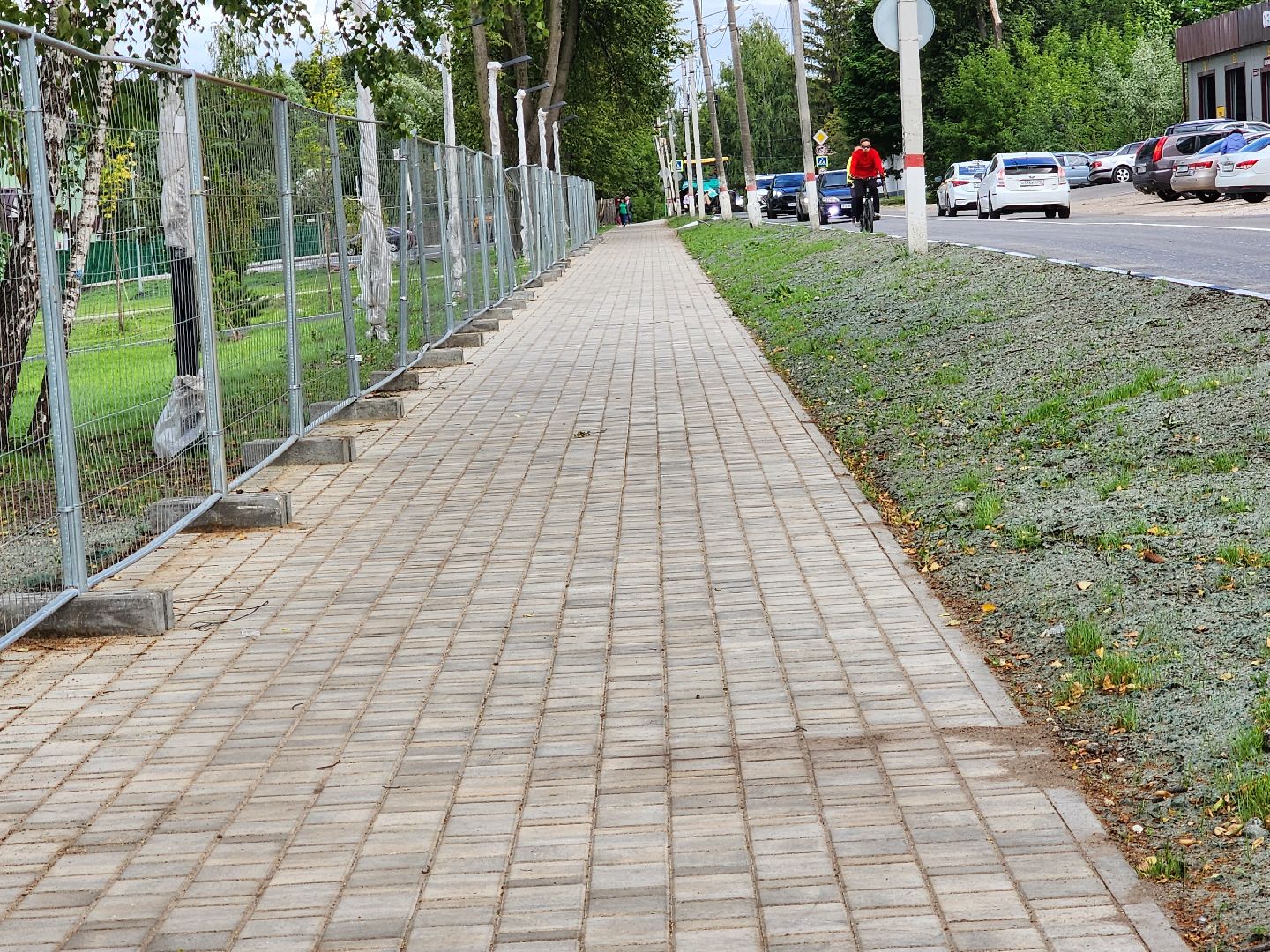 Павловский Посад, городской округ Павловский Посад, строительство, благоустройство, парк, Дубрава, сквер, люди