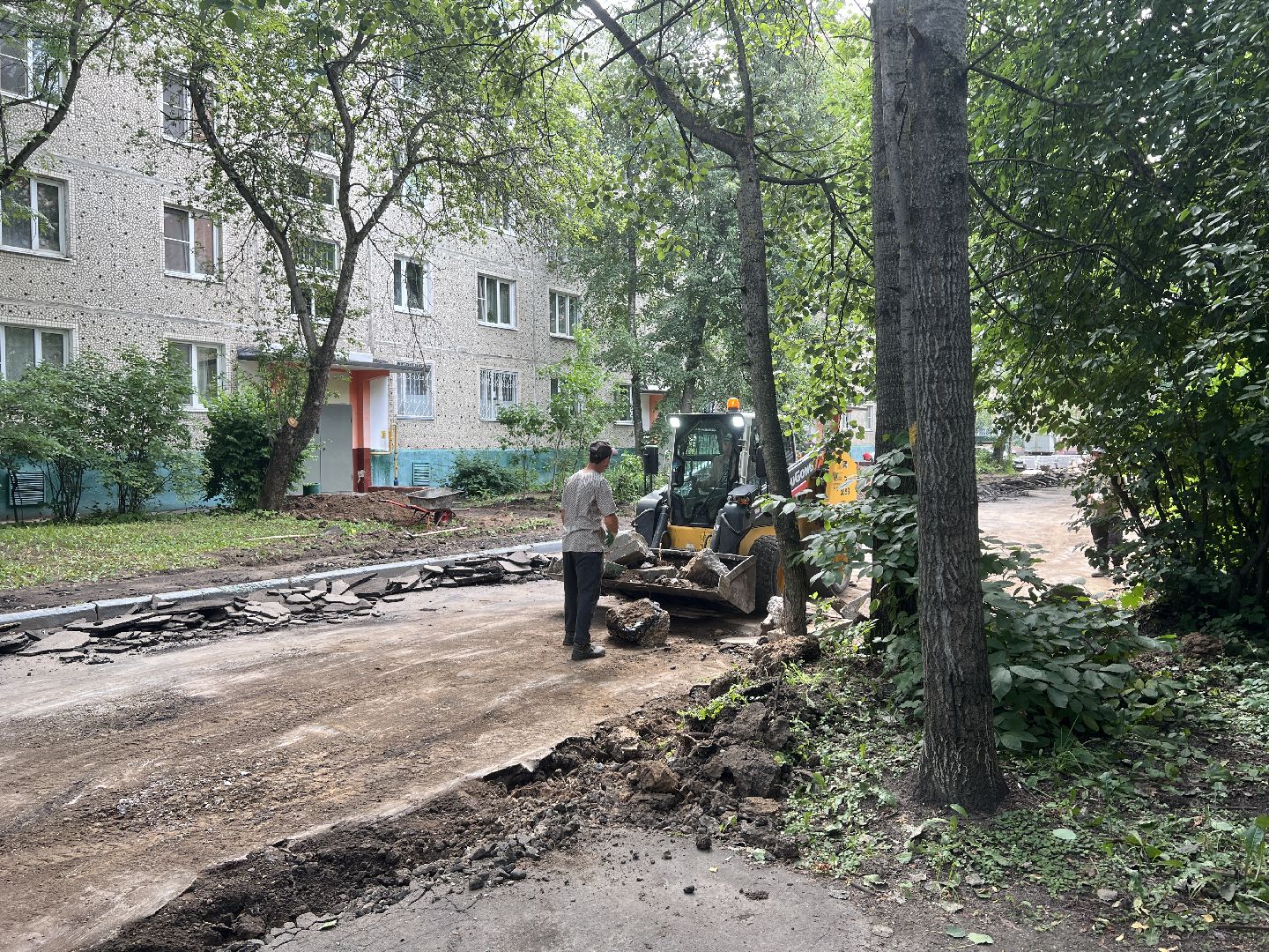 Химки, ремонт дороги, ОГХ, благоустройство