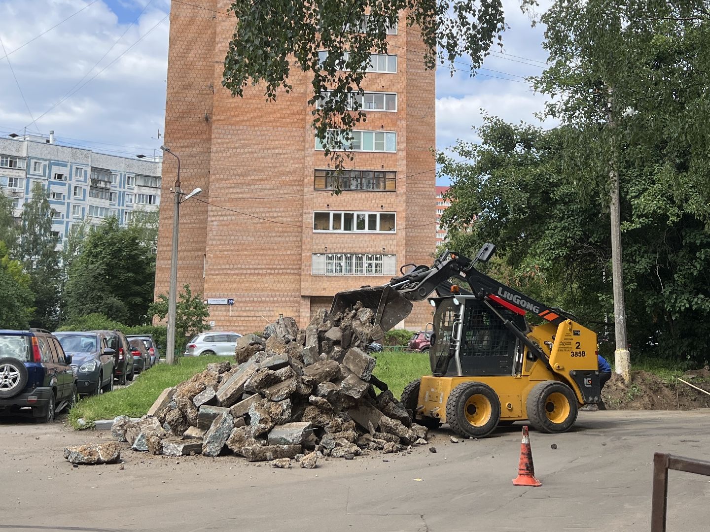 Химки, ремонт дороги, ОГХ, благоустройство