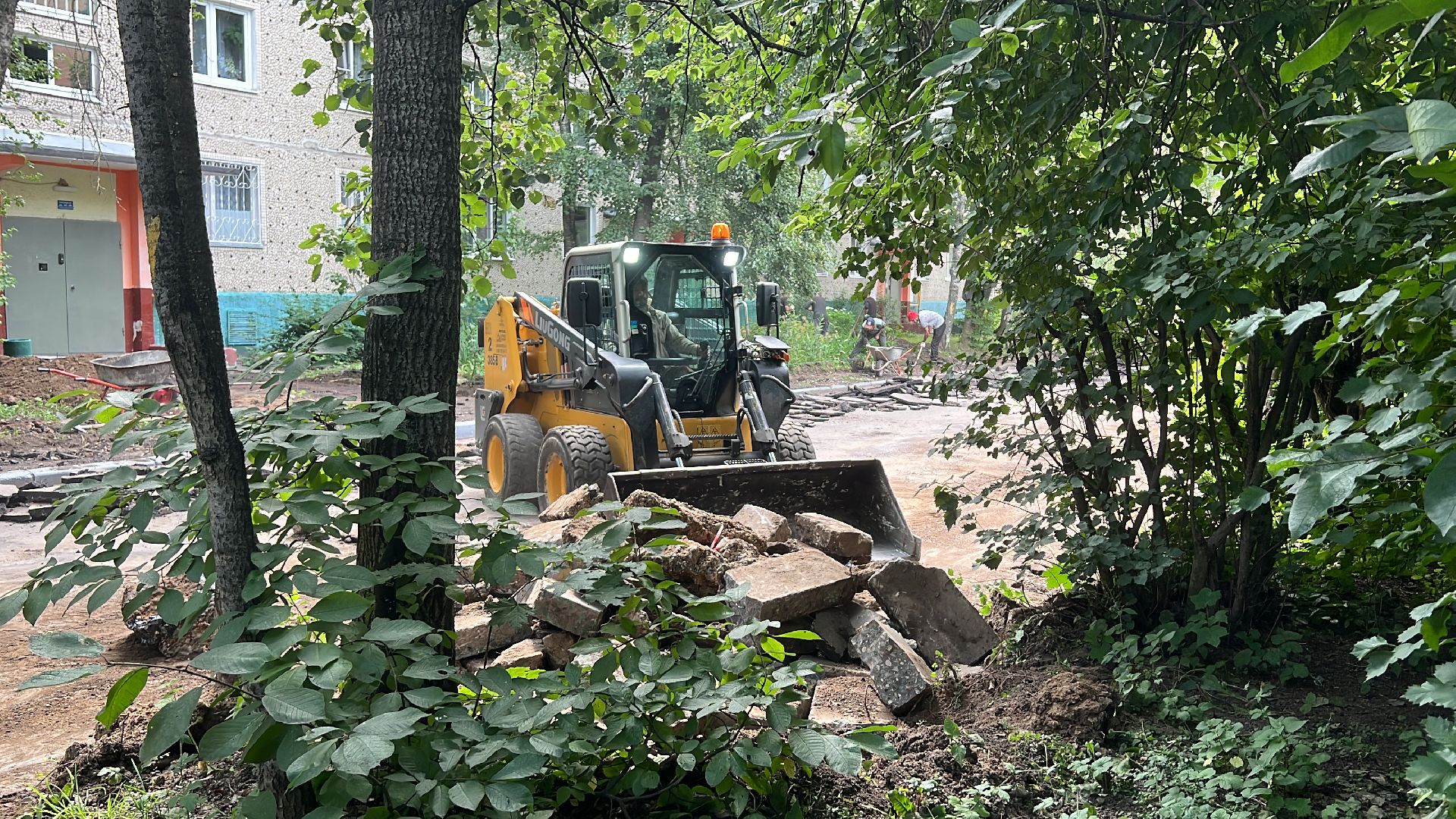 Химки, ремонт дороги, ОГХ, благоустройство