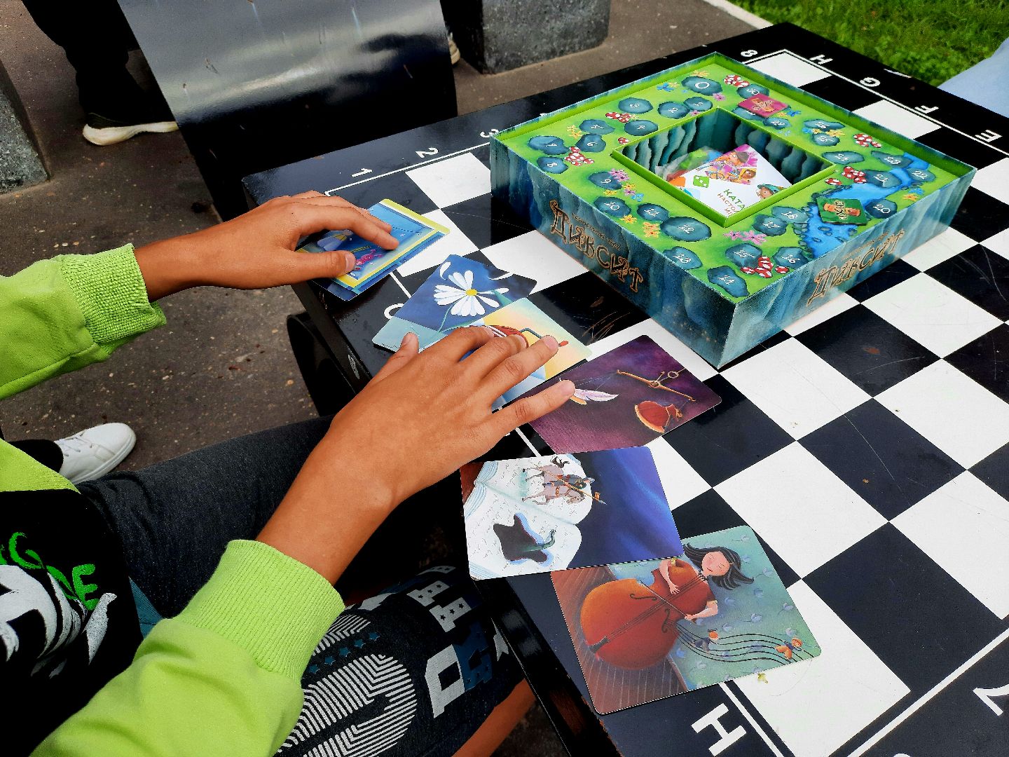 Шатура, библиотека, парк, диксит