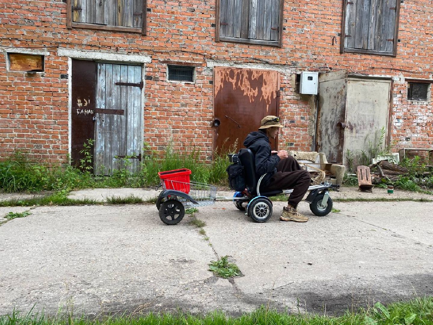 Чехов, сельский умелец, изобретатель, эко-транспорт, пенсионеры, дети