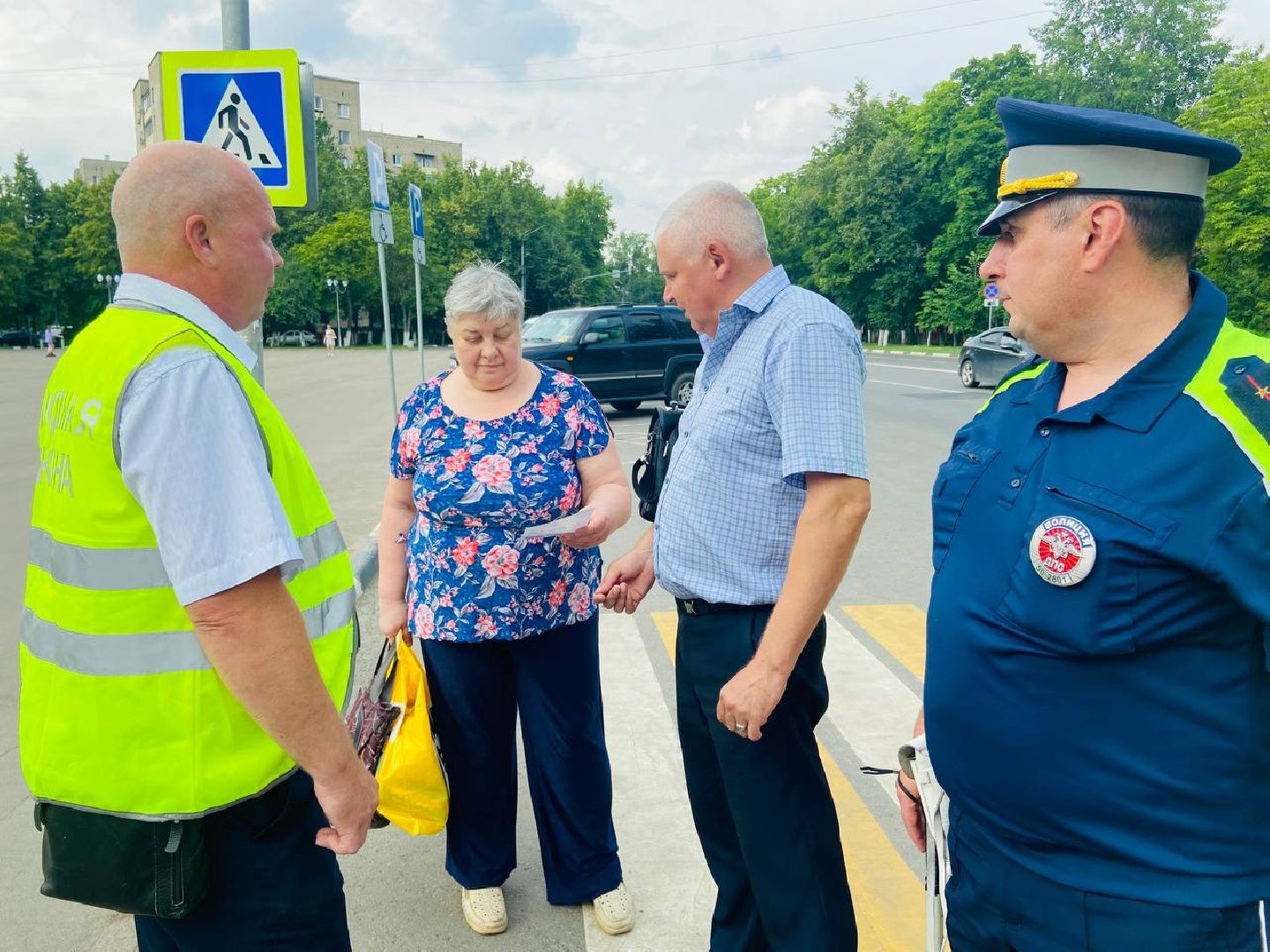 Реутов, Госавтоинспекция, рейд, пешеходы, водители