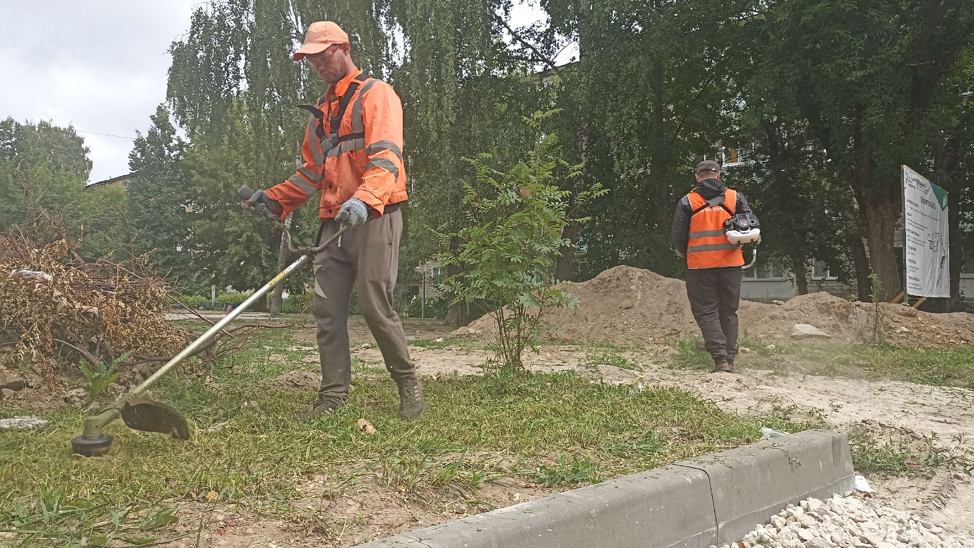 Серпухов, Подмосковье, благоустройство, покос травы, губернатор