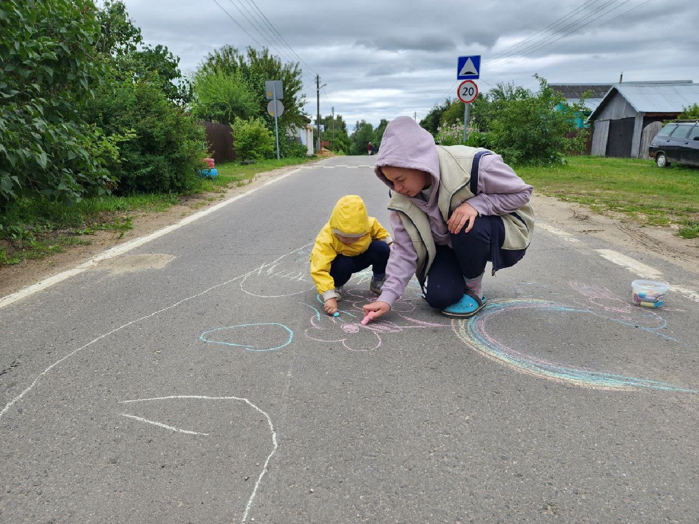 Дмитров, Село Очево, Благоустройство