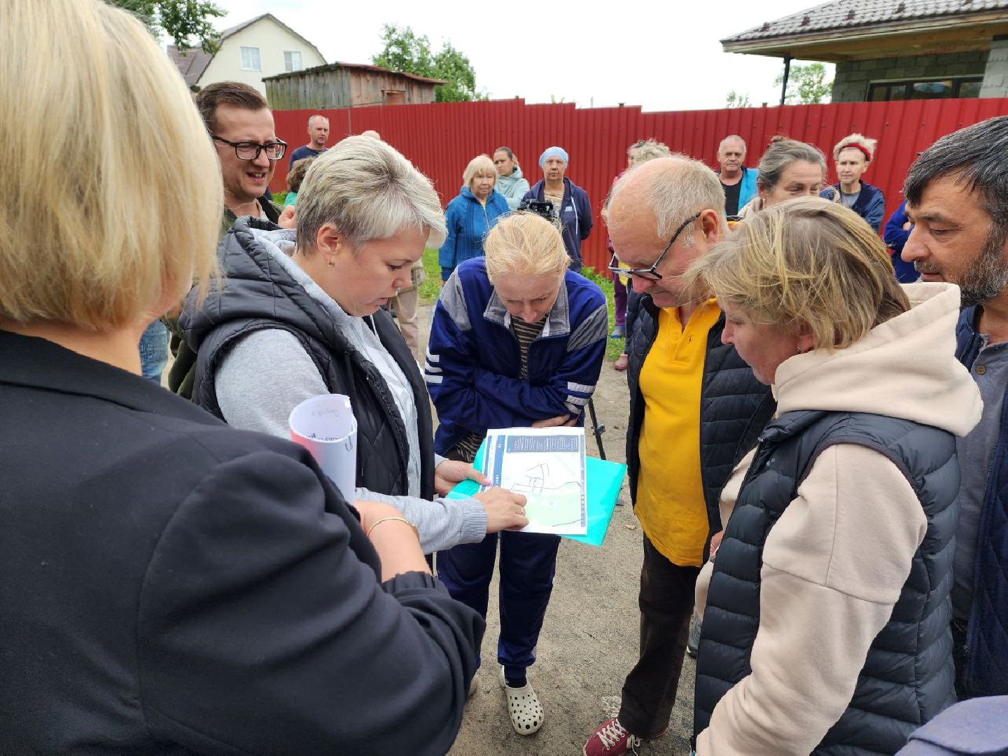 Дмитров, Село Очево, Благоустройство