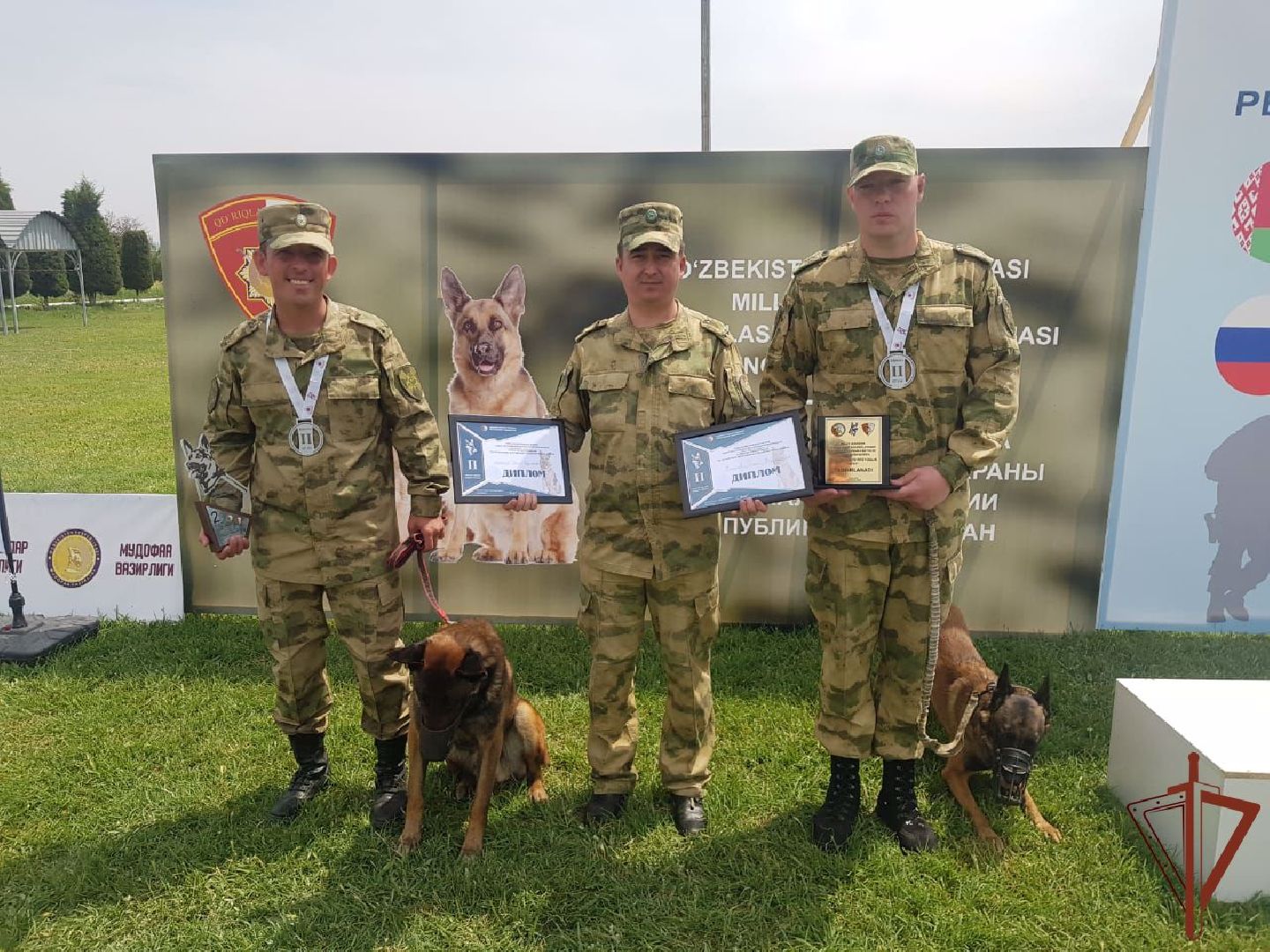 Долгопрудный, фестиваль, кинологи, фронтовая собака, Росгвардия