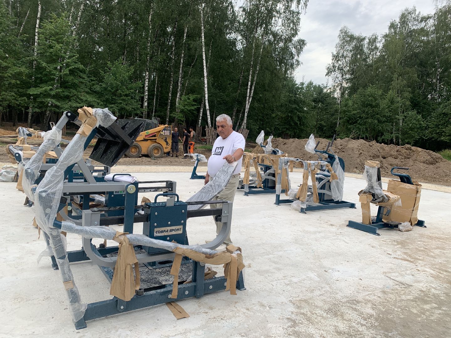 Балашиха, Подмосковье, благоустройство, скверы, берёзовая роща