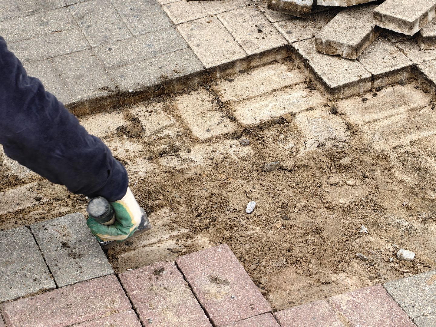 Площадь, брусчатка, замена, Щелково