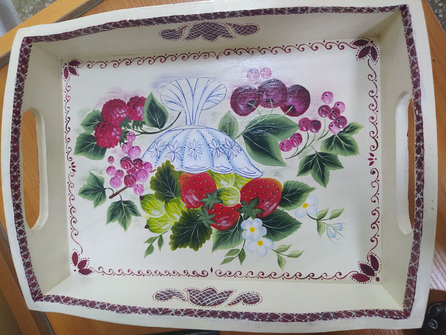 Дедовск, библиотека, выставка, роспись