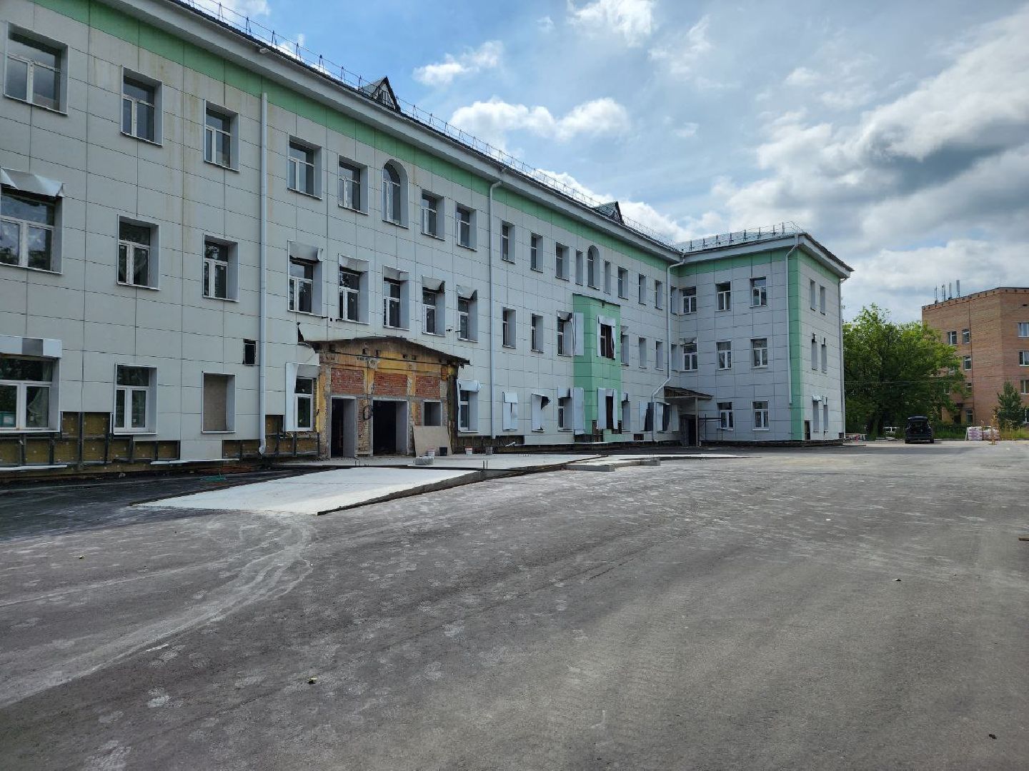 медицина, капремонт, стационар, Лосино-Петровский