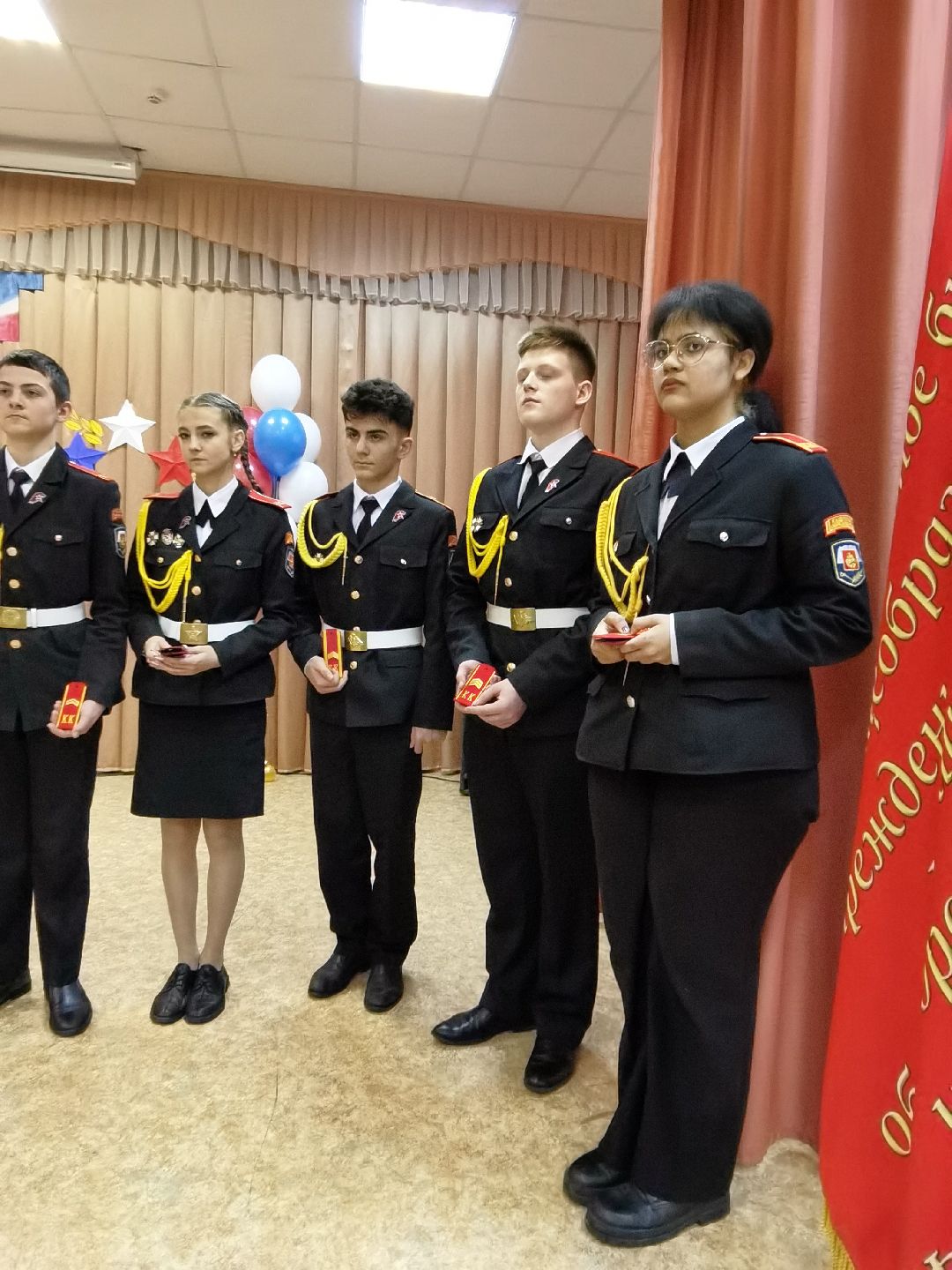 Балашиха, кадеты, росгвардия, советветеранов