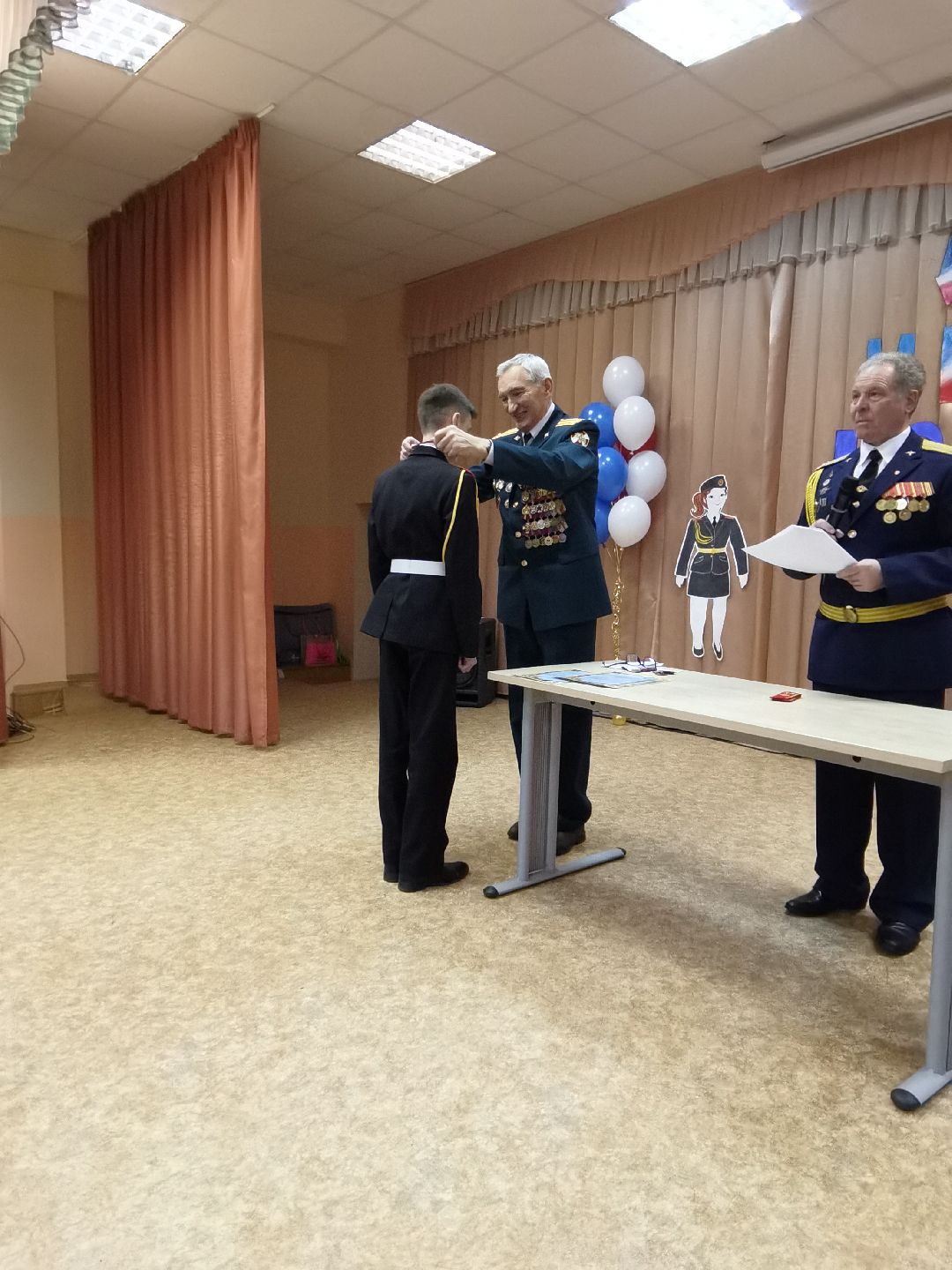 Балашиха, кадеты, росгвардия, советветеранов