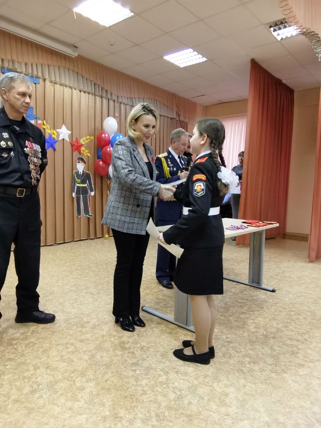 Балашиха, кадеты, росгвардия, советветеранов