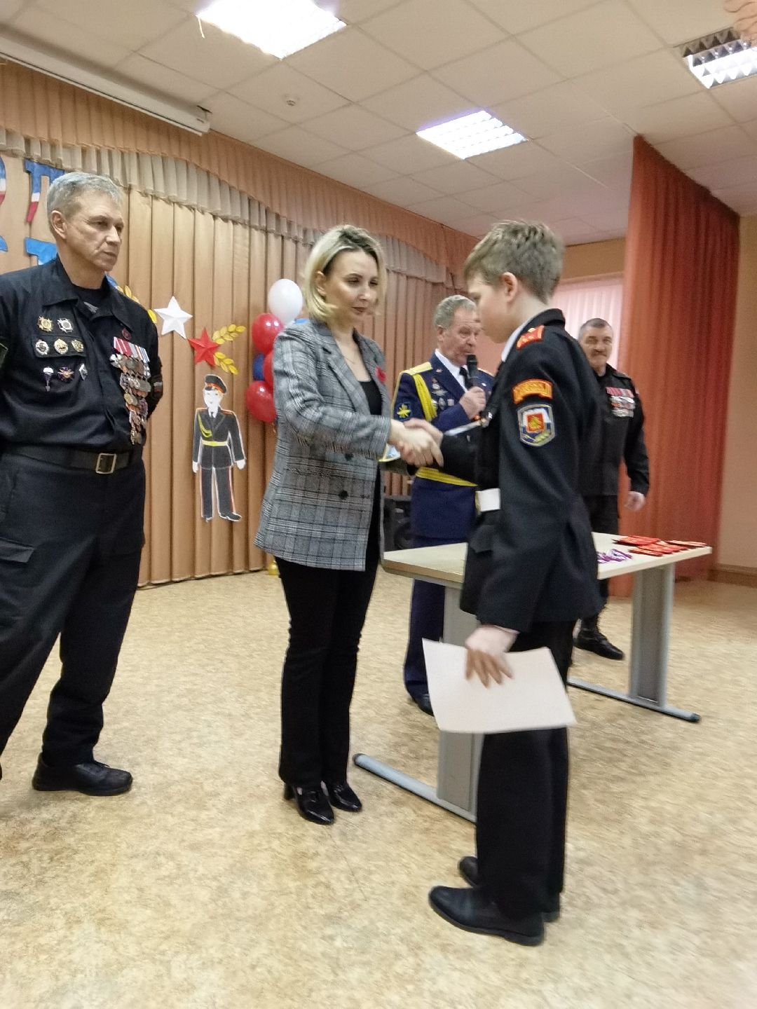 Балашиха, кадеты, росгвардия, советветеранов